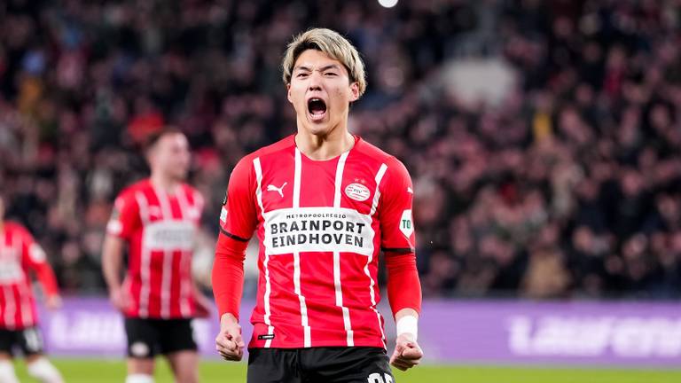 Ritsu Doan verlaat PSV na drie seizoen (Foto: OrangePictures)