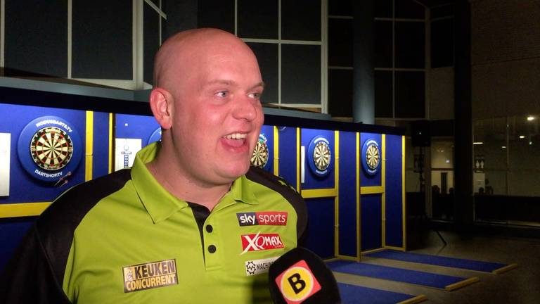 Michael van Gerwen. (Archieffoto: Omroep Brabant)