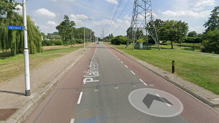 De Planetenlaan in Eindhoven (beeld: Google Streetview).