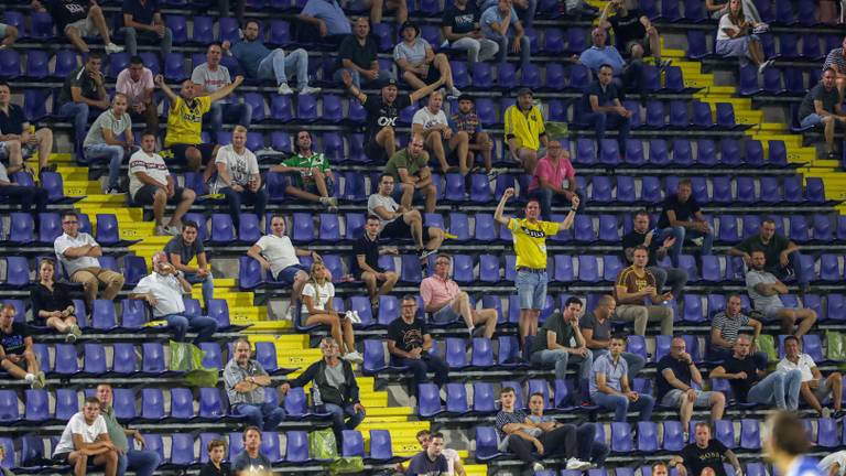 Eerder dit seizoen was er wel nog publiek bij de wedstrijd NAC - FC Den Bosch (Foto: OrangePictures)