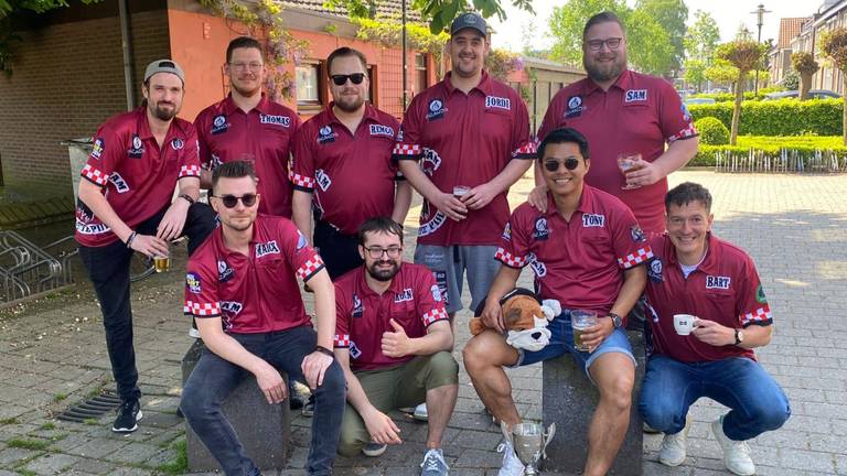 Dartteam D’n Botte Pijl die het toernooi sinds 2019 organiseerde (foto: D'n Botte Pijl).