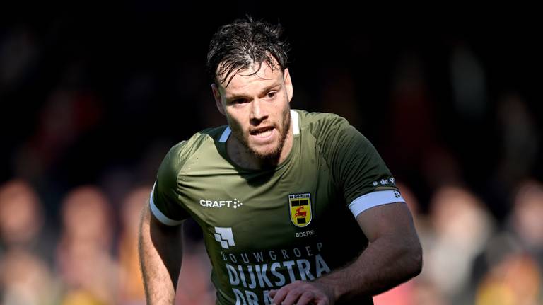 Tom Boere speelde de afgelopen tijd in Leeuwarden, bij Cambuur (foto: ANP 2022/Gerrit van Keulen).