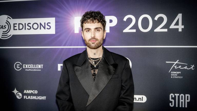 Duncan Laurence wil songfestival presenteren als Joost Klein wint (foto: ANP).