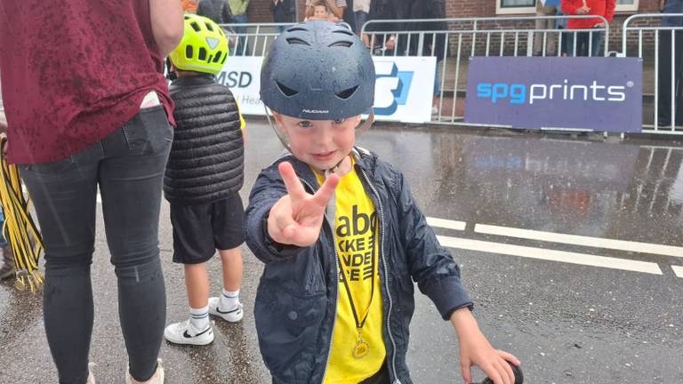 Thije Stolk uit Boxmeer deed mee aan Daags na de Tour (foto: Leon Voskamp).