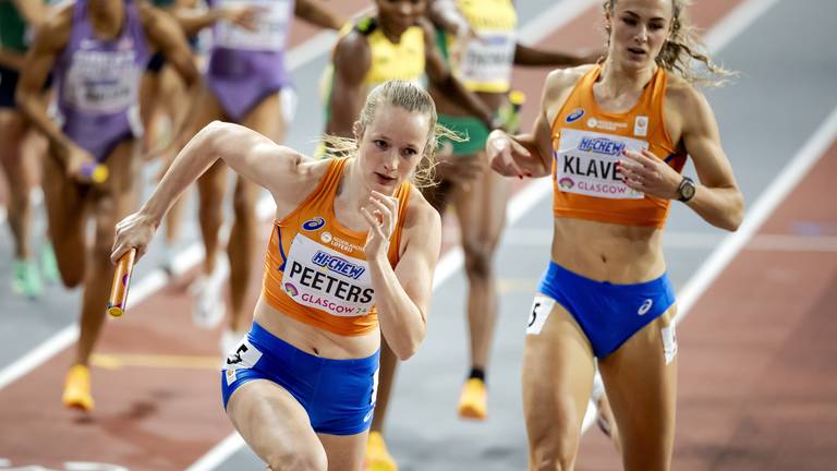 Cathelijn Peeters heeft op weg naar de wereldtitel het stokje net overgenomen van Lieke Klaver (foto: ANP / Robin van Lonkhuijsen).