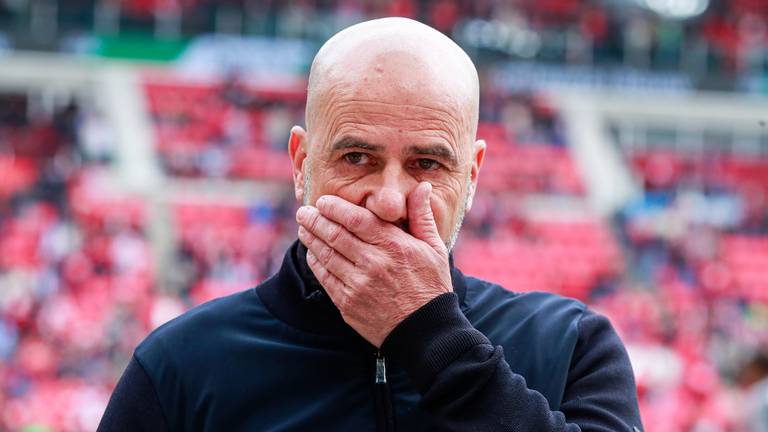 PSV-trainer Peter Bosz. (Foto: Broer van den Boom/Orange Pictures)