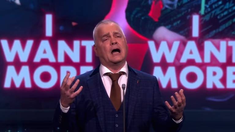 Mario haalde met zijn optreden de halve finale. (Foto: SBS6 / YouTube)