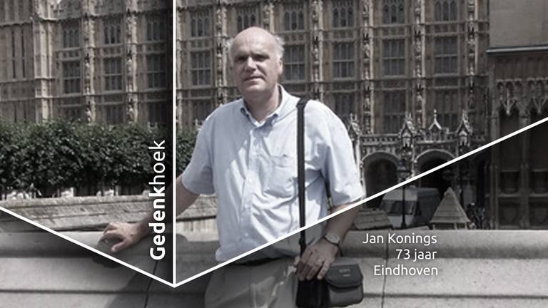 Jan Konings (73) uit Eindhoven.