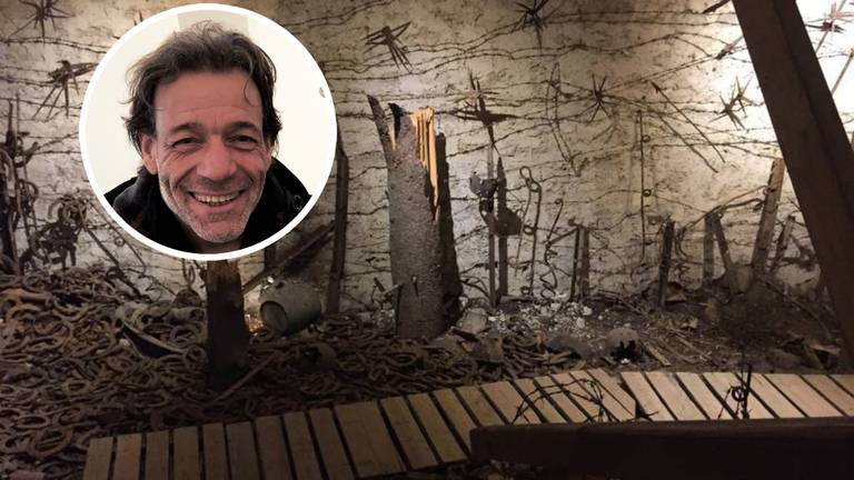 Het museum van Jean Paul de Vries is ontruimd