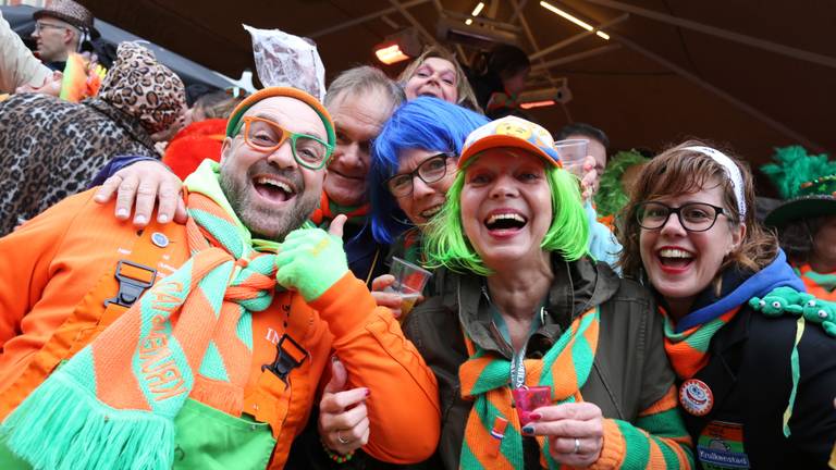 Carnaval in Tilburg (foto: Omroep Brabant).