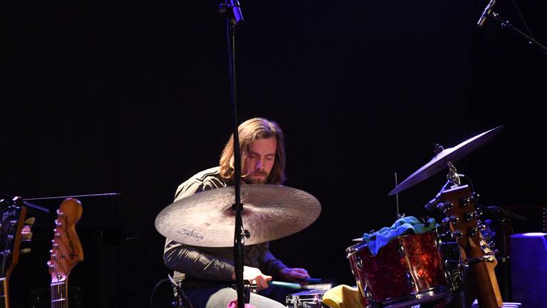 Drummer Bram van den Berg (foto: ANP 2018/Persbureau Meter).