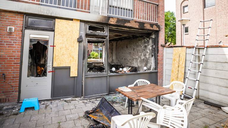 Het huis werd compleet verwoest (foto: Sem van Rijssel/SQ Vision).