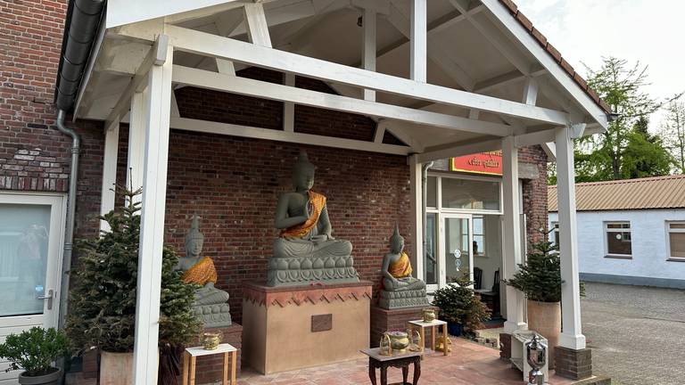 De Buddharama tempel in Waalwijk (foto: Omroep Brabant).