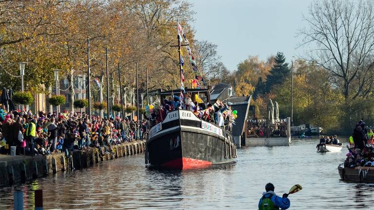 De intocht van de Sint in Tilburg vorig jaar (foto: Gijs Franken) 