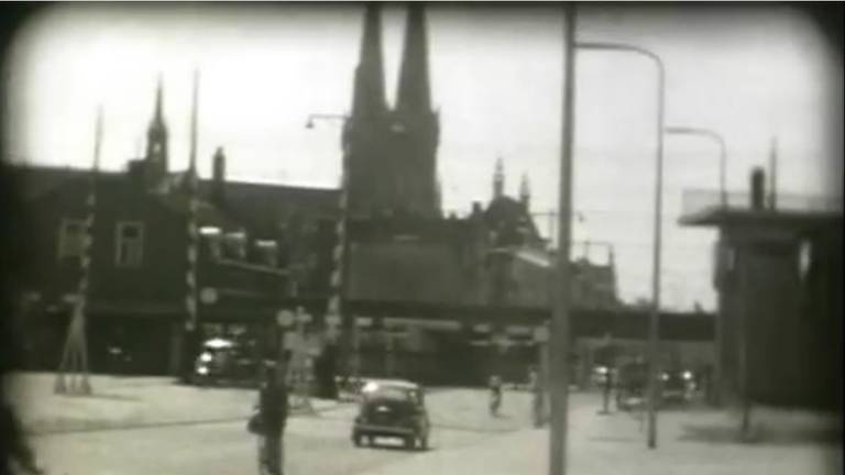 Image from a city drive through Tilburg in 1964 (source: Sjef Verhoeven).