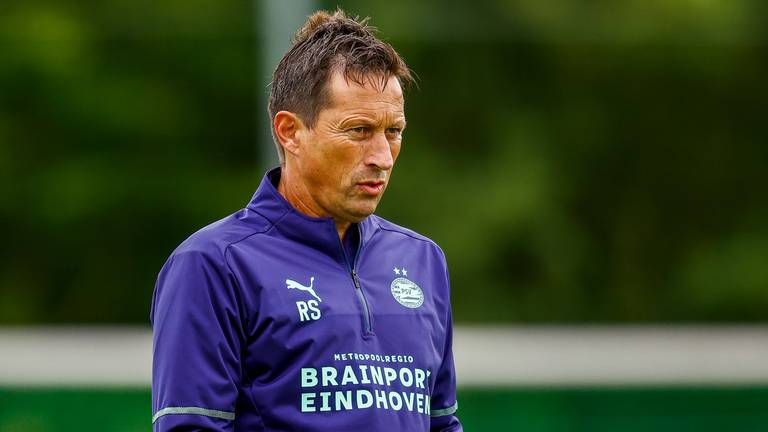 PSV-trainer Roger Schmidt (foto: ANP).