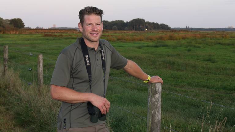 Jochem Sloothaak, weidevogelkenner van Brabants Landschap.