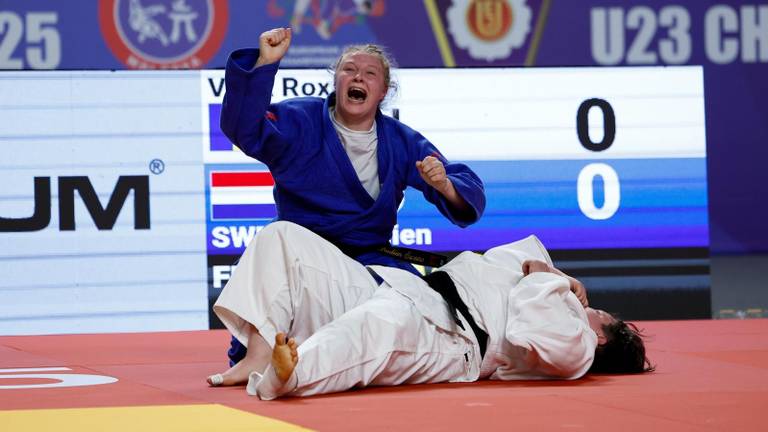 Paulien Sweers Europees kampioen judo (foto: European Judo Union).