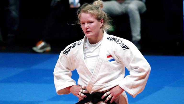 Sanne van Dijke werd in oktober ook al Nederlands kampioen (foto: ANP/Margarita Bouma)