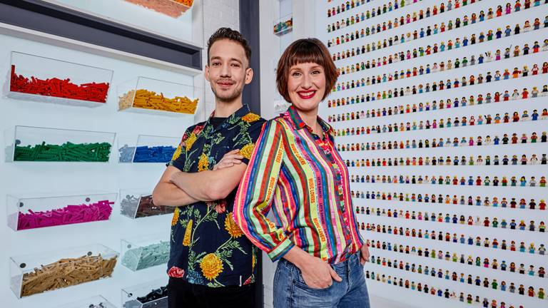 Jan en Lola wonnen LEGO Masters (foto: RTL/William Rutten).