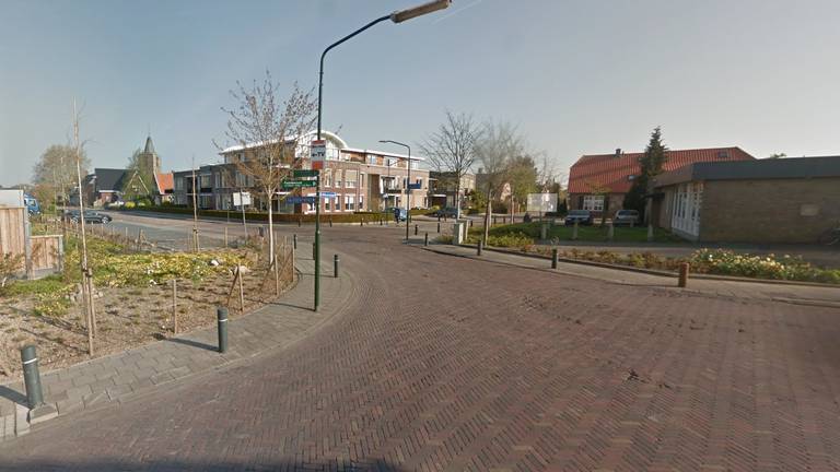 De oude bestrating (Foto: Google Streetview).