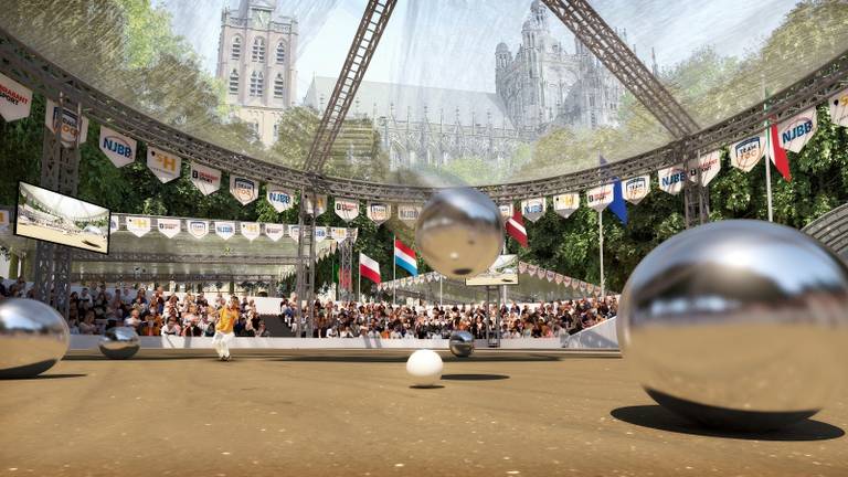 EK petanque naar Den Bosch.