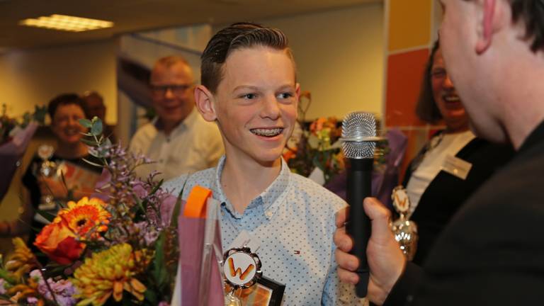 De 13-jarige Djörn pakte de titel bij de thuisbakkers. (Foto: Karin Kamp)