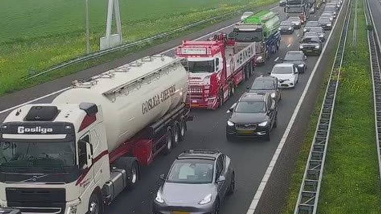 De A27 (archieffoto: Rijkswaterstaat)