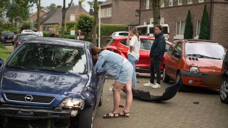 Vrouw veroorzaakt enorme ravage (foto: Walter van Bussel/SQ Vision).