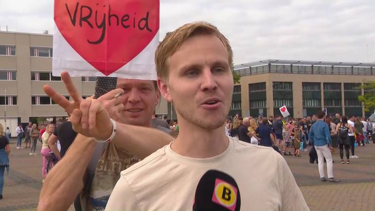 Joost organiseerde de demonstratie.