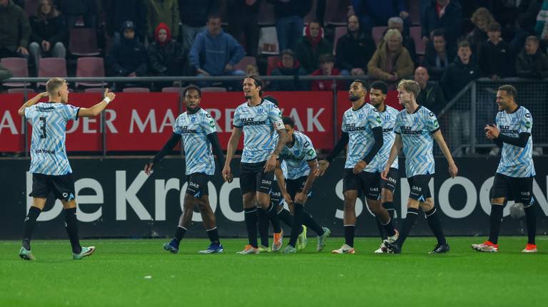 Toen RKC nog hoop had op een goed resultaat bij FC Utrecht (foto: Orange Pictures).