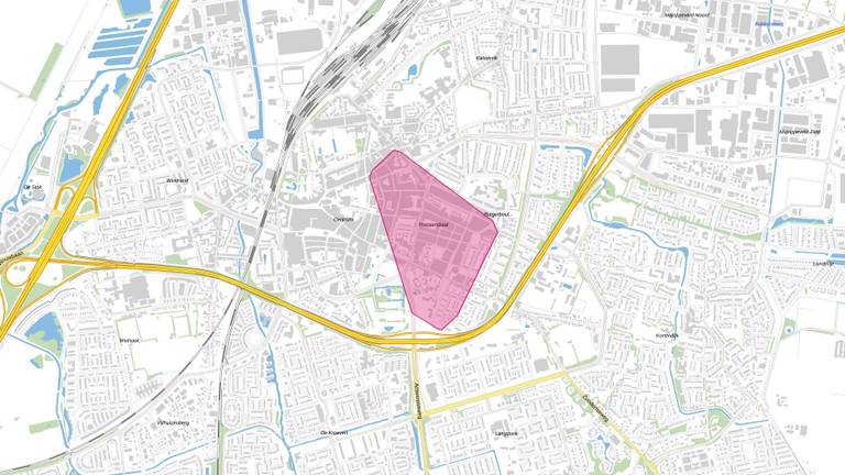 Duizend huishoudens in Roosendaal werden getroffen door de stroomstoring (afbeelding: Enexis).