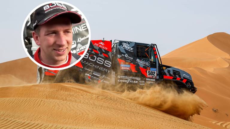 Janus van Kasteren won op 15 januari 2023 de Dakar Rally (foto: ANP/IMAGO/FREDERIC LE FLOC).