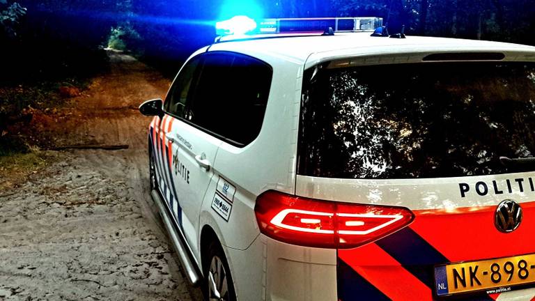 De politie moest 's nachts een spookrijder van de weg halen (foto: politie.nl).