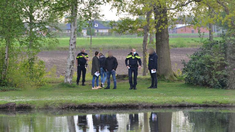 De omgeving is afgezet (foto SQ Vision Mediaprodukties).