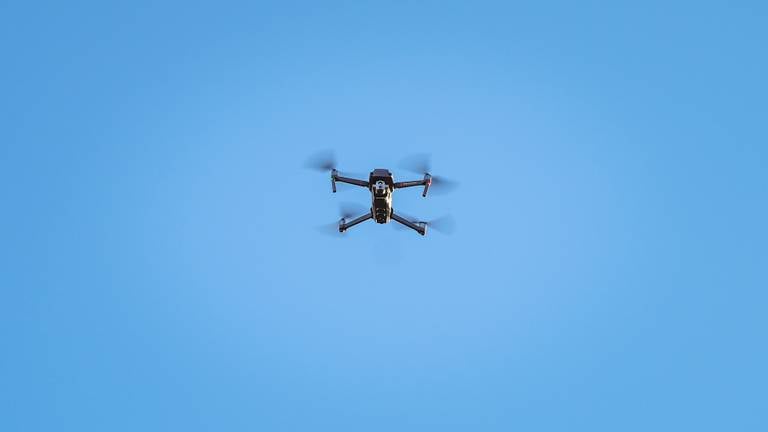 Een drone, niet de drone uit het verhaal (archieffoto: Noël van Hooft).