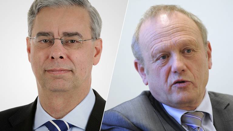 Jan Brenninkmeijer (links) en Jan Boelhouwer (rechts)