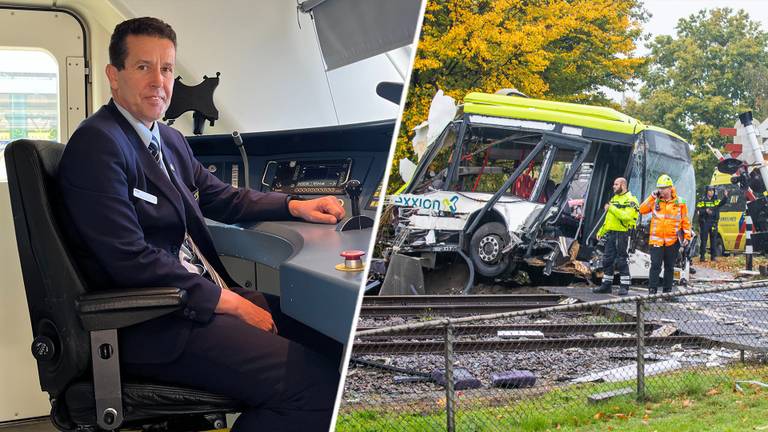 Treinmachinist Jan Slaats / Ongeluk in Bergen op Zoom (foto: Christian Traets/SQ Vision).