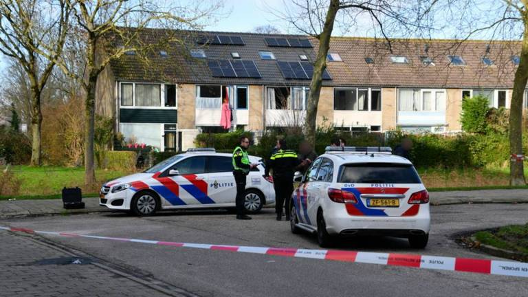 Onderzoek in Middelburg na de steekpartij in januari (foto: Provicom).