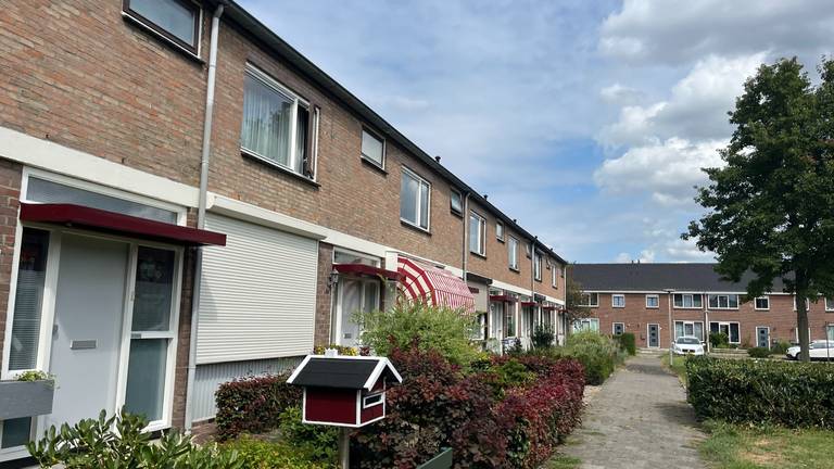 De Sondermanlaan in Hoogerheide (foto: Omroep Brabant).