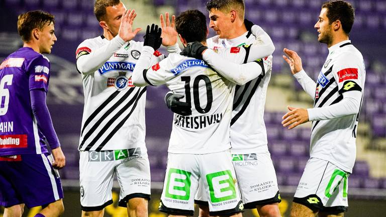 Sturm Graz is een waren doelpuntenmachine (Foto: ANP)