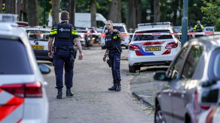 De schietpartij vond zaterdagavond 23 mei plaats (foto: Marcel van Dorst/SQ Vision).