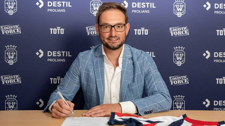 Teun Jacobs (38) is de nieuwe technisch directeur van Willem II (Foto: Willem II Media)