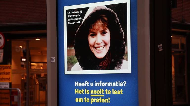 Met een postercampagne hoopte de politie meer info te krijgen (foto: ANP). 