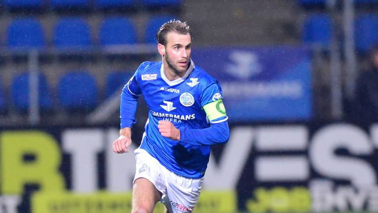 Danny Verbeek in actie tijdens zijn laatste periode bij FC Den Bosch.