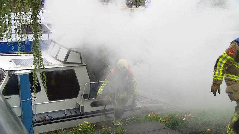 Waarschijnlijk ontplofte een gasfles tijdens het klussen (foto: Omroep Brabant).