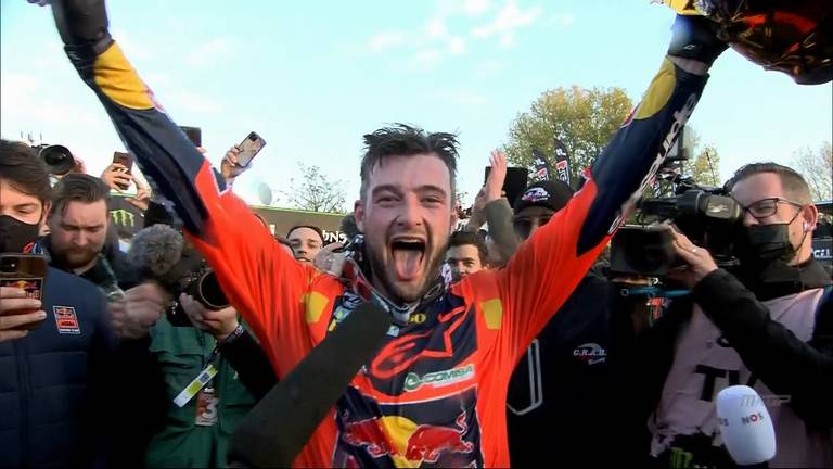 Jeffrey Herlings wint. 