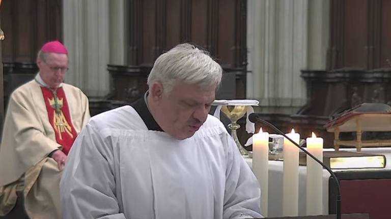 Viering van Hemelvaart in de Sint-Janskathedraal. (Foto: Sint-Jan Den Bosch / YouTube)