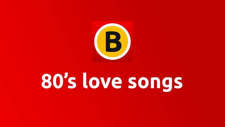 80's Love songs