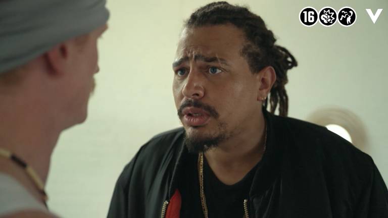 Fresku als 'De Bison' (Foto: Videoland)